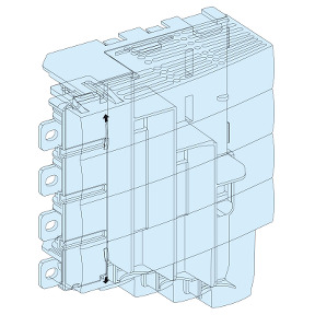 Bloque de conexión NSX-INS250 (cables parte inferior) ref. 4067 Schneider Electric [PLAZO 3-6 SEMANAS]