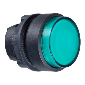 Cabeza pulsador luminoso saliente verde ø 22 ref. ZB5AW133 Schneider Electric [PLAZO 3-6 SEMANAS]