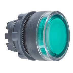 Cabeza pulsador luminoso verde ø 22 ref. ZB5AW333 Schneider Electric