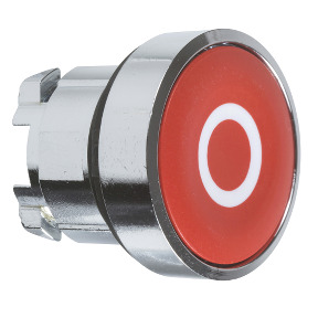 Cabeza pulsador rojo ø 22 o"" ref. ZB4BA432 Schneider Electric [PLAZO 3-6 SEMANAS]