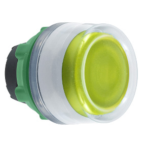 CABEZA PULS.LUM.AMAR.CON CAP.TRANSP.LED COL.BL. ref. ZB5AW583C1 Schneider Electric [PLAZO 3-6 SEMANAS]