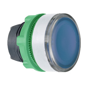 CABEZA PULS.LUM.AZUL LED COL.BL. ref. ZB5AW363C1 Schneider Electric [PLAZO 3-6 SEMANAS]