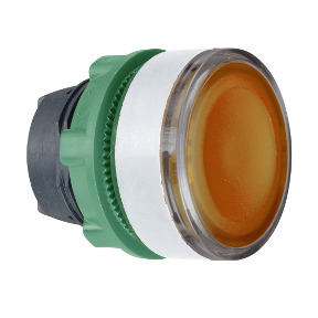 CABEZA PULS.LUM.NARANJA LED COL.BL. ref. ZB5AW353C1 Schneider Electric [PLAZO 3-6 SEMANAS]