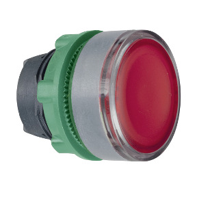 CABEZA PULS.LUM.ROJO LED COL.GR. ref. ZB5AW343C0 Schneider Electric [PLAZO 3-6 SEMANAS]