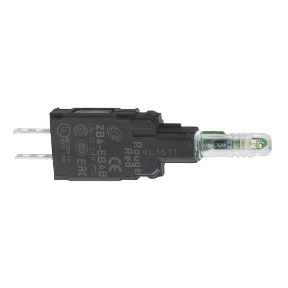 Cuerpo con bloque luminoso amarillo/anillo de fijación led 12…24V ref. ZB6EB5B Schneider Electric [PLAZO 3-6 SEMANAS]