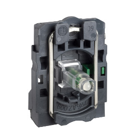 cuerpo con bloque luminoso blanco/anillo de fijación LED 110…120V 1 NA ref. ZB5AW0G114 Schneider Electric [PLAZO 3-6 SEMANAS]