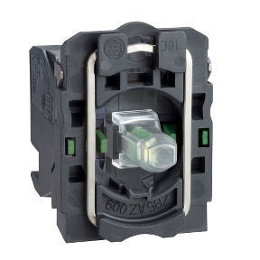 cuerpo con bloque luminoso blanco/anillo de fijación LED 110…120V 2 NA ref. ZB5AW0G134 Schneider Electric [PLAZO 3-6 SEMANAS]