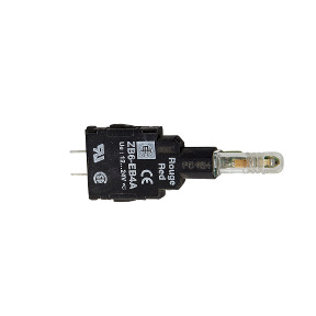 Cuerpo con bloque luminoso blanco/anillo de fijación led 12…24V ref. ZB6EB1A Schneider Electric [PLAZO 3-6 SEMANAS]