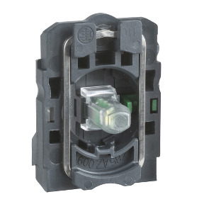 Cuerpo con bloque luminoso naranja/anillo de fijación led 110…120V 1 NC ref. ZB5AW0G52 Schneider Electric [PLAZO 3-6 SEMANAS]