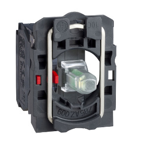 Cuerpo con bloque luminoso naranja/anillo de fijación led 24V 1 NC ref. ZB5AW0B52 Schneider Electric [PLAZO 3-6 SEMANAS]