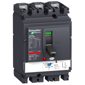 Interruptor automático Compact NSX100F - MA - 2.5 A - 3 polos 3R ref. LV429745 Schneider Electric [PLAZO 3-6 SEMANAS]