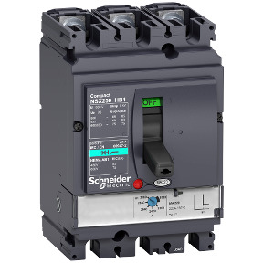 Interruptor automático Compact NSX100HB1 - MA - 100 A - 3 polos 3R ref. LV433251 Schneider Electric [PLAZO 3-6 SEMANAS]