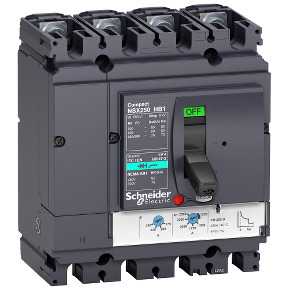 Interruptor automático Compact NSX100HB1 - TMD - 100 A - 4 polos 4R ref. LV433219 Schneider Electric [PLAZO 3-6 SEMANAS]