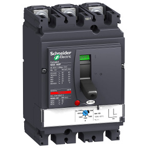 Interruptor automático Compact NSX160F - MA - 100 A - 3 polos 3R ref. LV430831 Schneider Electric [PLAZO 3-6 SEMANAS]