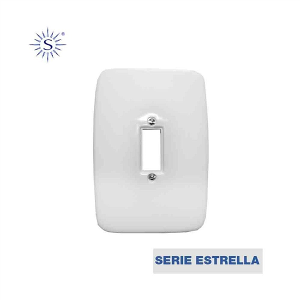 PLACA I ELEMENTO S-ESTRELLA GRANDE RETRACTILADA