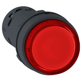 Pulsador luminoso - LED - Pestillo -1NC - Rojo - 120v ref. XB7NJ04G2 Schneider Electric [PLAZO 3-6 SEMANAS]