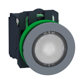 PULS.FLUSH LUM.BL. LED 24VAC 1NA1NC COL.GR. ref. XB5FW31B5C0 Schneider Electric [PLAZO 3-6 SEMANAS]