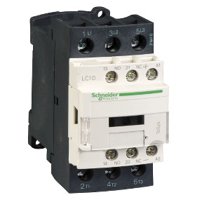 TeSys D - Contactor - 3P AC-3 - <=440 V 38 A - bobina 12 VCD - Antip ref. LC1D38JD Schneider Electric [PLAZO 3-6 SEMANAS]