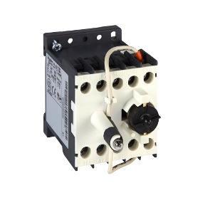 TeSys K contactor - 3P - AC-3 <= 440 V 16 A - 1 NO aux. - 380...400 V AC coil ref. LC1KQ7A80 Schneider Electric [PLAZO 8-15 DIAS